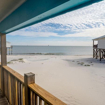Knee Deep - Amazing Beach Cottage Locates On Sugar White Sands, Great Gulf And Bay Views, Home Dauphin Island Exterior foto